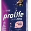 Prolife Dog Grain Free Sensitive Pork & Potato Cibo Secco Per Cani Cuccioli Taglia Mini Sacco 2Kg