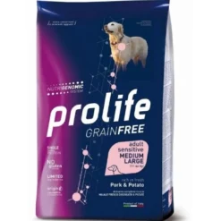 Prolife - Grain Free Adult Medium/Large Sensitive Pork & Potato