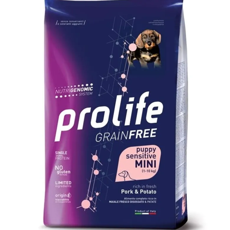 Prolife Grain Free Puppy Mini Sensitive Pork & Potato