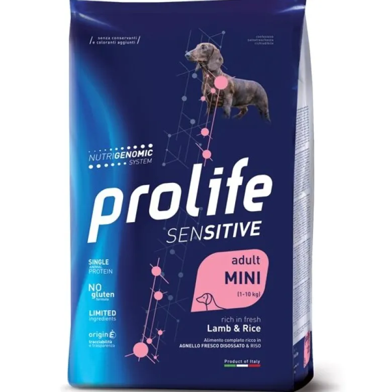Prolife Sensitive Adult Mini Lamb & Rice