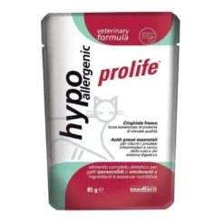 Prolife Veterinary Hypoallergenic Cibo Umido Per Gatti Bustina 85g
