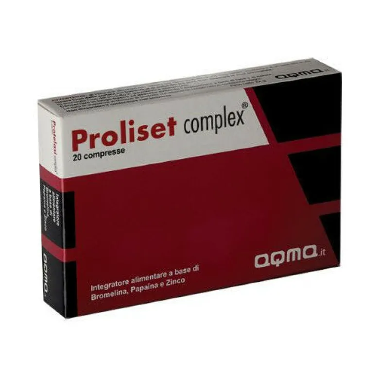 Proliset complex benessere digestione/antiossidante/antiinfiammatorio 20 compresse
