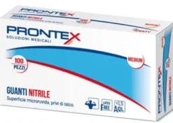 Prontex Guanto in Nitrile Senza Polvere Grande 8/9 100 Pezzi