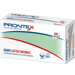 Prontex Guanto Lattice Naturale Con Amido Vegetale Taglia M 100 Pezzi