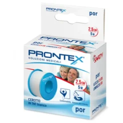 Prontex Por cerotto in TNT 5m x 1.25cm 1 pezzo