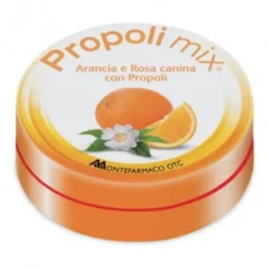 Propoli Mix Caramelle Gusto Arancia con Rosa Canina e Propoli 60g