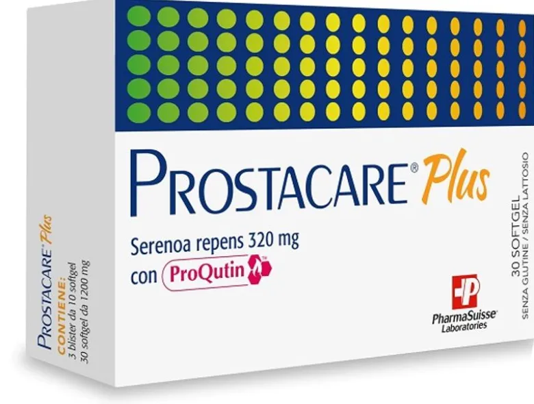 Prostacare Plus per la funzionalità della prostata 30 softgel
