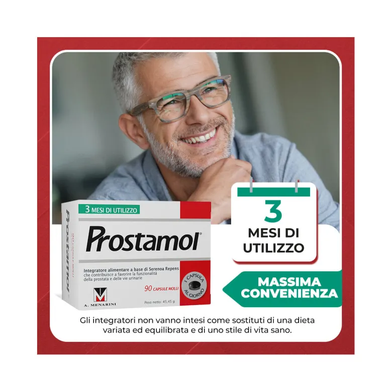 Prostamol benessere della prostata e delle vie urinarie 90 capsule