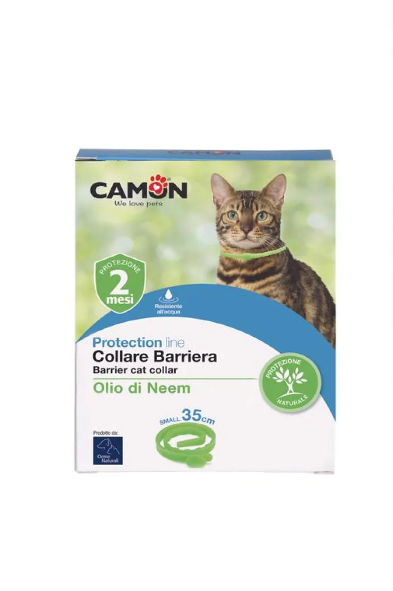 Protection Collare Barriera Olio di Neem per gatti collare 35cm