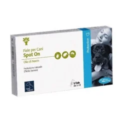 Protection Spoton per cani +10kg protezione naturale sgradita agli insetti 5 fiale