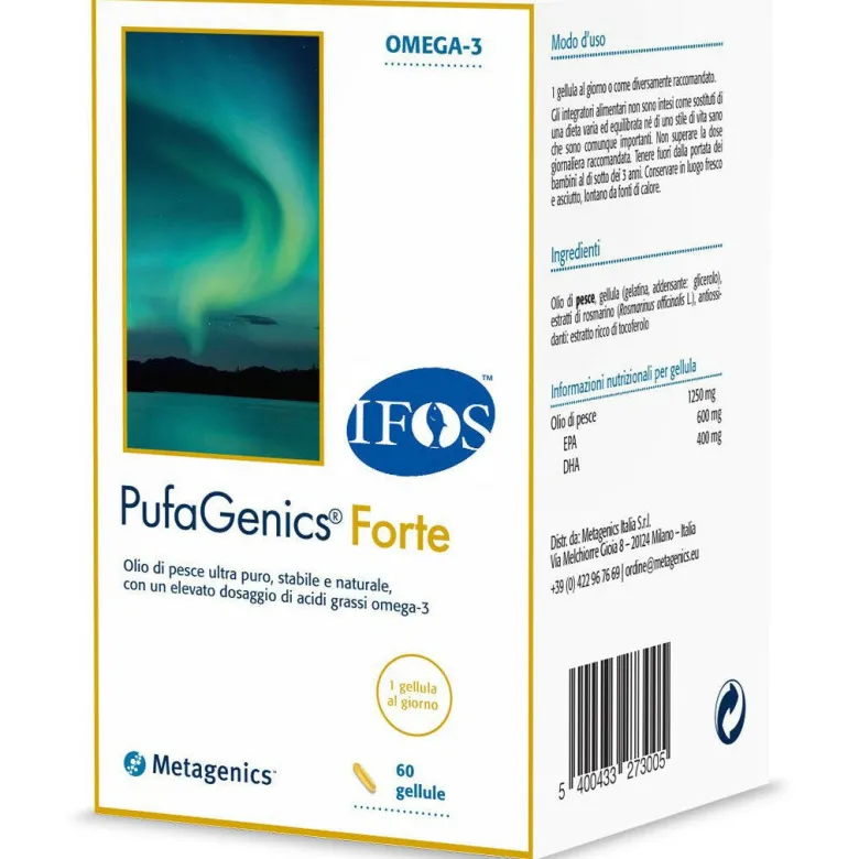 PufaGenics Forte 60 Gellule: Integratore Potente Omega