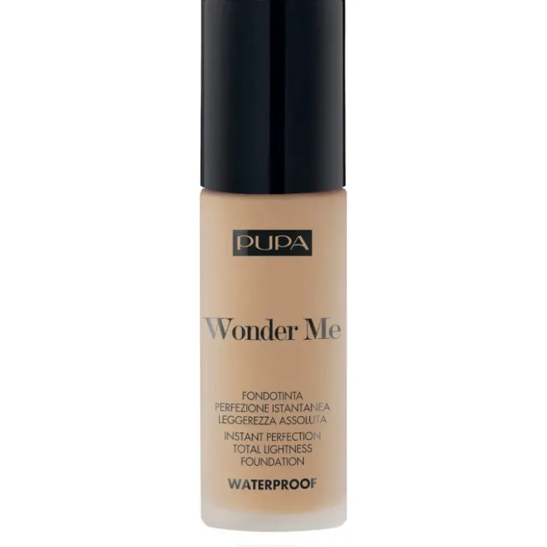 Pupa Wonder Me Fondotinta Fluido Tonalità 050 Deep Sand Warm 30ml