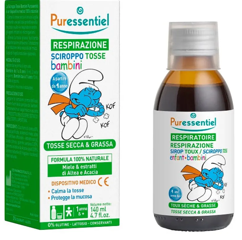 Puressentiel Sciroppo Tosse Bambini