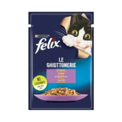 Purina Felix Le Ghiottonerie Gusto Agnello Cibo Umido Gatti Adulti Busta 85g