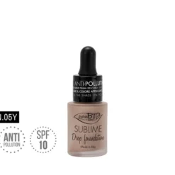 PuroBio Sublime Fondotinta Fluido SPF10 anti-inquinamento n.05Y 15ml