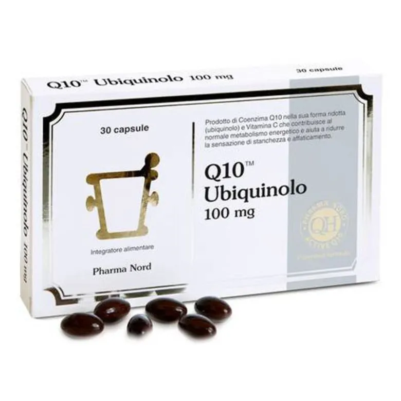 Q10 Ubiquinolo antiossidante 100 mg
