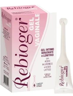 Rebioger Gel Vaginale 6 Applicatori Monodose Da 5ml