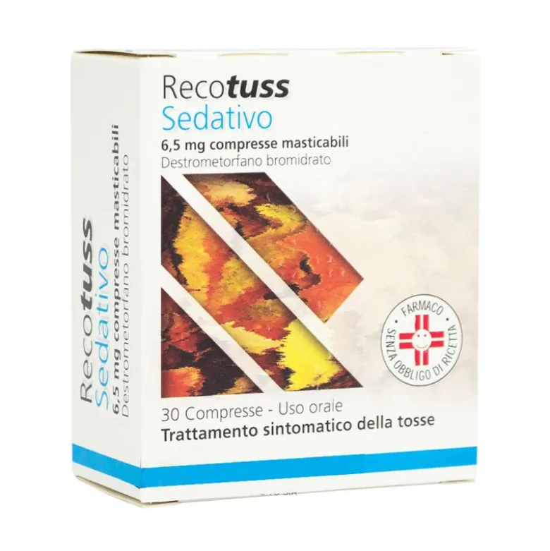 Recotuss Sedativo della tosse 30 compresse masticabili 6,5mg