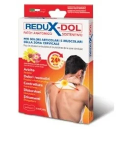 Redux Dol Sostenitivo per dolori articolari e muscolari della zona cervicale 5 patches