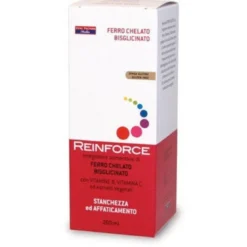 Reinforce Ferro Chelato integratore alimentare utile per stanchezza ed affaticamento 200ml