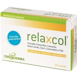 Relaxcol gonfiore e tensione addominale 36 capsule
