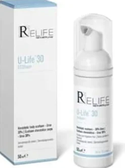 Relife U-Life 30 Ecofoam Trattamento cheratolitico ed idratante per zone molto secche 50ml