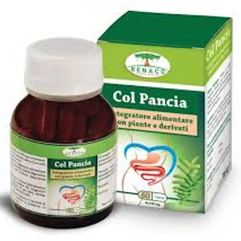 Renaco Col Pancia coadiuvante nelle coliti croniche e spasmi intestinali 60 capsule