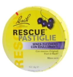 Rescue Pastiglie Ribes Nero 50g con essenze originali fiori di bach