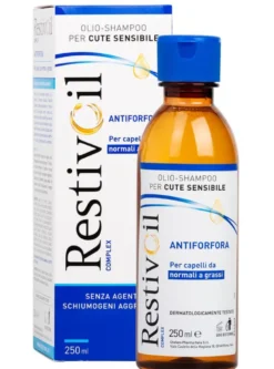Restivoil Complex Antiforfora Olio-Shampoo per cute sensibile capelli da normali a grassi 250ml