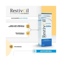 Restivoil Complex Antiforfora Olio-Shampoo per cute sensibile capelli da normali a grassi 250ml