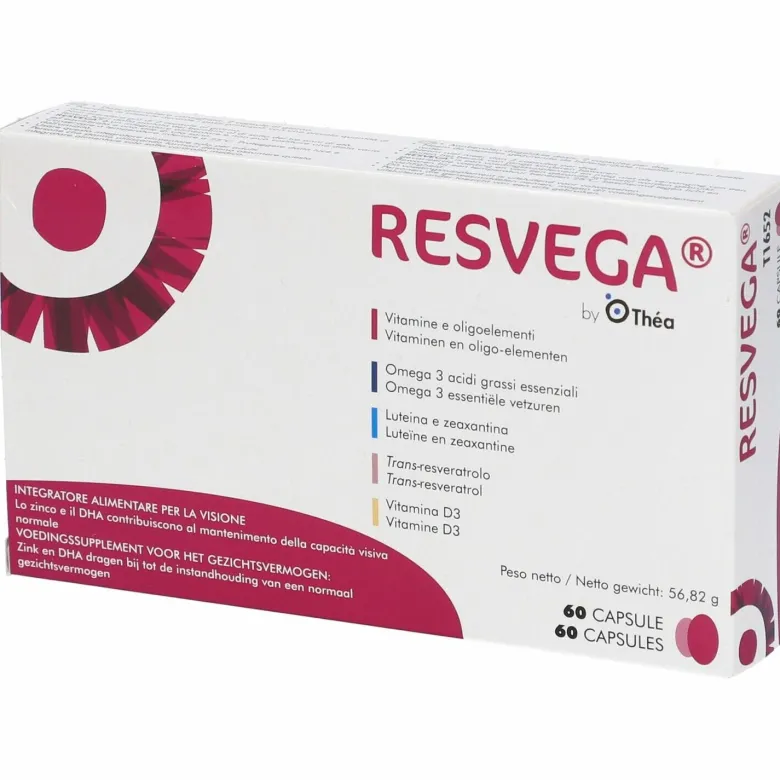 Resvega integratore contro lo stress ossidativo 60 capsule