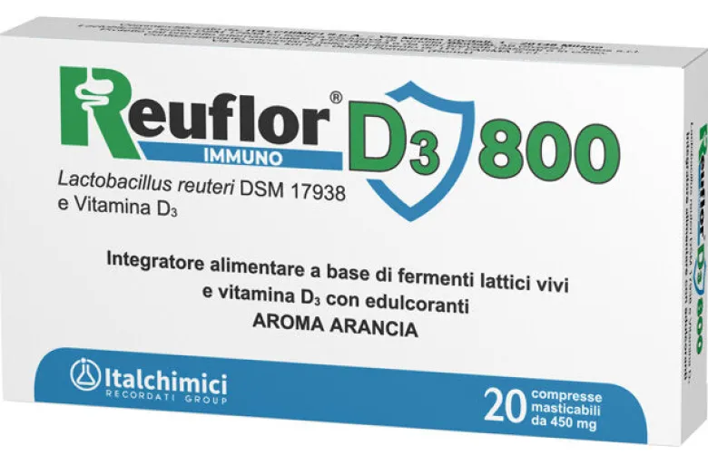 Reuflor D3 fermenti lattici 20 compresse