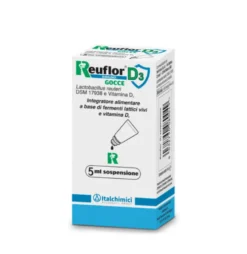 Reuflor D3 Gocce 5ml Integratore di Vitamina D3 Bambini