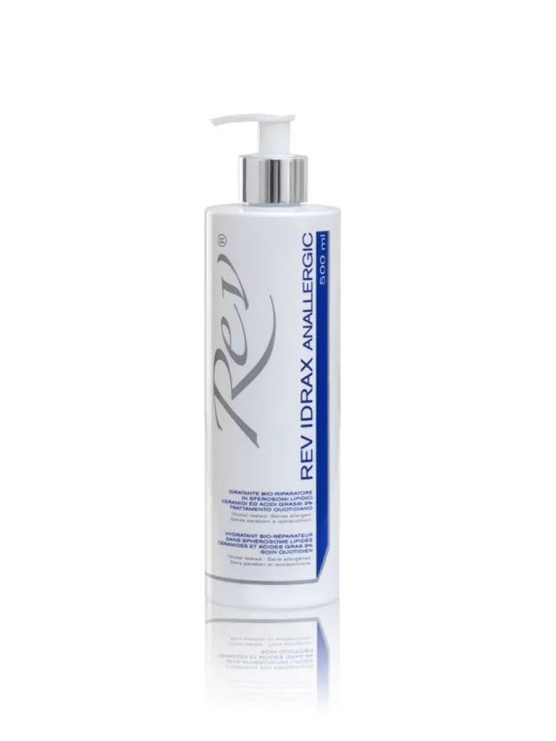 Rev Idrax Anallergic crema fluida viso e corpo 500ml
