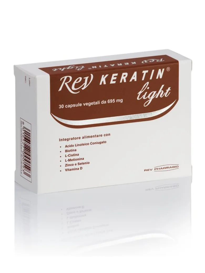 Rev Keratine Light benessere unghie e capelli 30 capsule