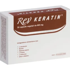 Rev Keratin integratore alimentare per unghie e capelli 30 capsule
