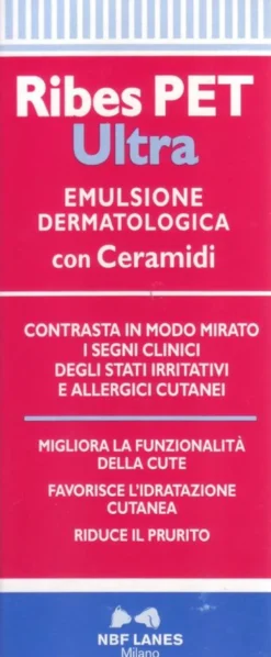 Ribes Pet Ultra emulsione dermatologica da 50ml