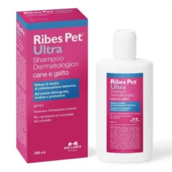 Ribes Pet Ultra Shampoo Balsamo Dermatologico Per Cani E Gatti 200ml