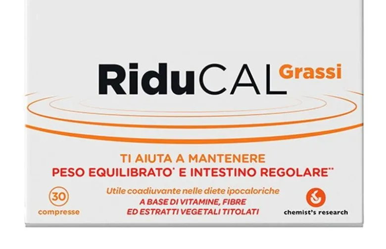 Riducal Grassi per il benessere del peso corporeo 30 compresse