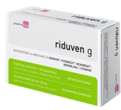 Riduven G integratore alimentare utile per il drenaggio e per il microcircolo 20 capsule