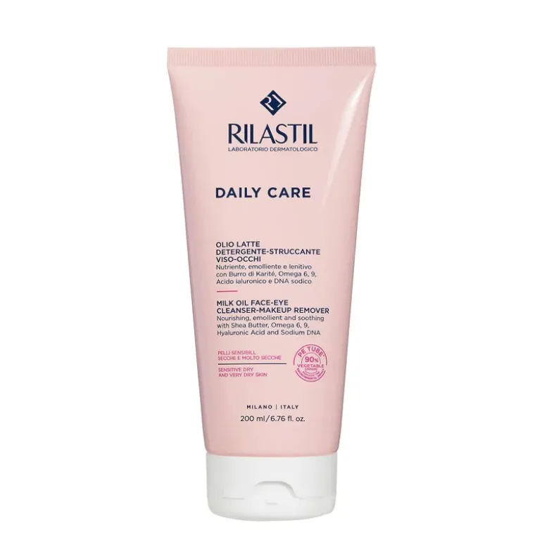 Rilastil Daily Care Olio Latte Detergente Struccante Viso/Occhi 200ml