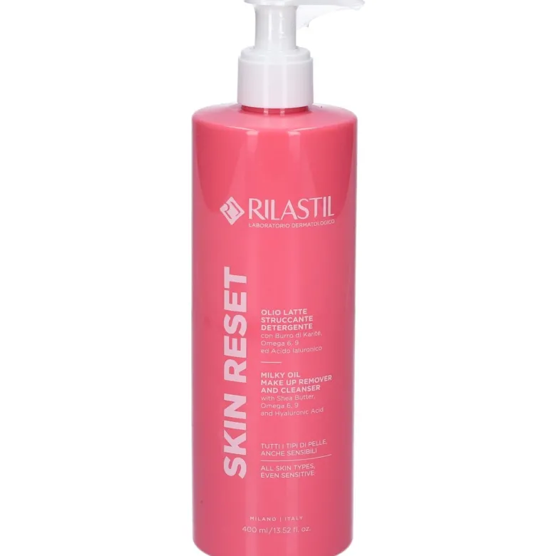 Rilastil Skin Reset Olio Latte Detergente Struccante 400ml