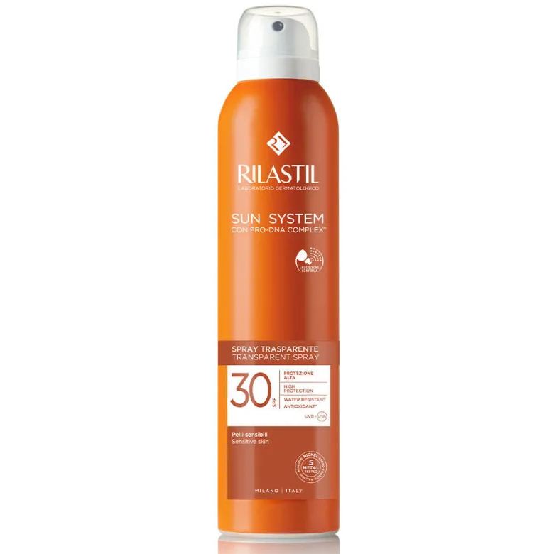 Rilastil Sun System Trasparent Spray SPF30 200ml
