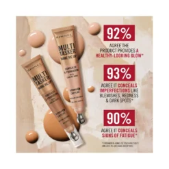 Rimmel Multi-tasker Wake Me Up Correttore & Fondotinta Formula Vegana 060 Light Honey 20ml