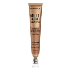 Rimmel Multi-tasker Wake Me Up Correttore & Fondotinta Formula Vegana 090 Toffee 20ml