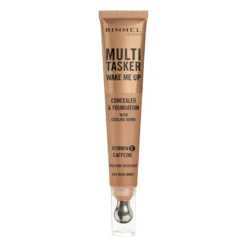 Rimmel Multi-tasker Wake Me Up Correttore & Fondotinta Formula Vegana 065 Rose Honey 20ml