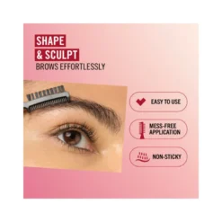 Rimmel Wonder Freeze Brow Lamination Gel Cera Sopracciglia 004 Deep Brown 6g