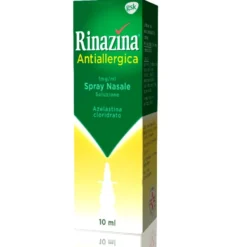 Rinazina Antiallergica Spray Nasale Antistaminico Allergia Pollini Pelo Animali Acari Polvere 10ml