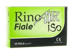 RinoAir Iso Fiale per la pulizia del naso 10 fiale