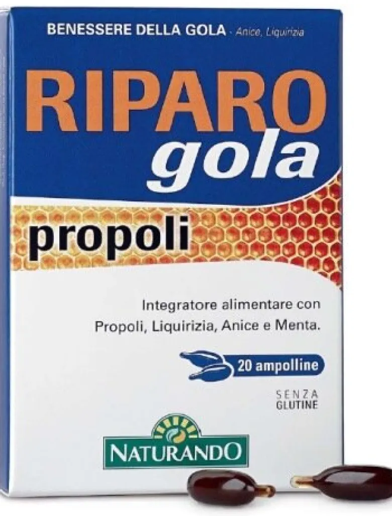 Riparo Gola Propoli 20 ampolline gelatinose